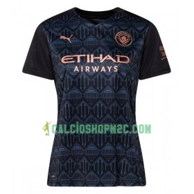 Manchester City Donna Maglia Trasferta 2020/2021 Manica Corta